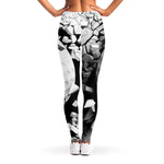 Golf Ball Breaking Wall Print Women's Leggings
