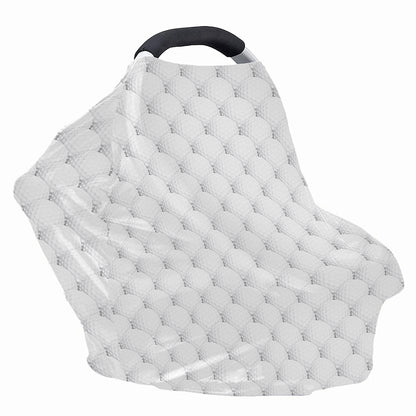 Golf Ball Pattern Print Baby Seat Cover