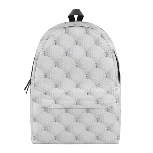 Golf Ball Pattern Print Backpack