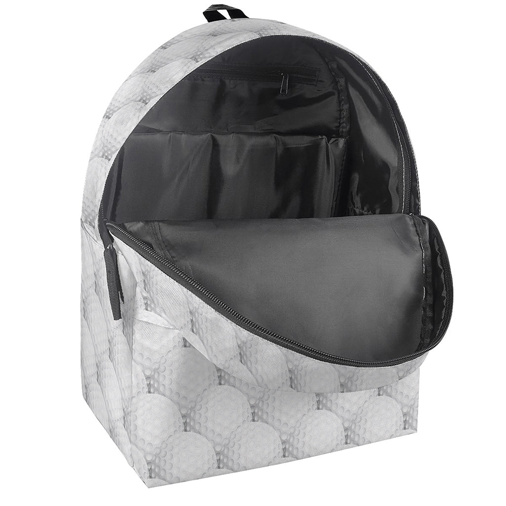 Golf Ball Pattern Print Backpack