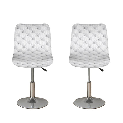 Golf Ball Pattern Print Bar Stool Covers