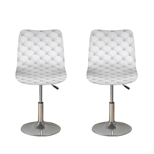 Golf Ball Pattern Print Bar Stool Covers