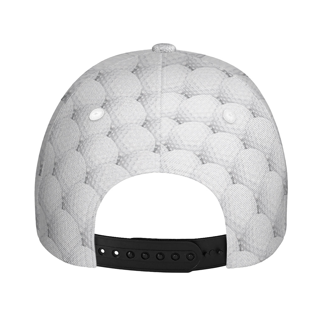 Golf Ball Pattern Print Baseball Cap