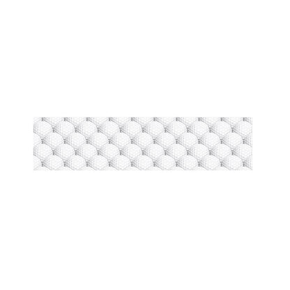 Golf Ball Pattern Print Bed Runner