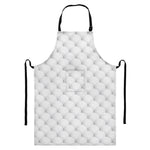 Golf Ball Pattern Print Bib Apron With Pocket