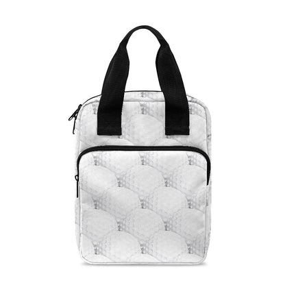 Golf Ball Pattern Print Bible Tote Bag