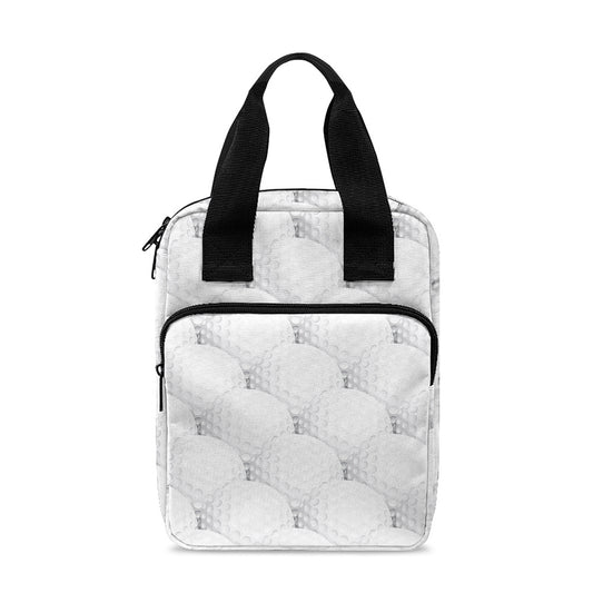 Golf Ball Pattern Print Bible Tote Bag