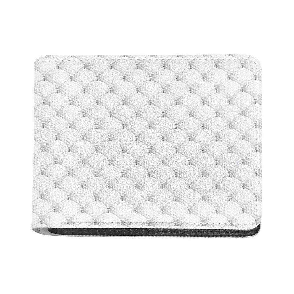 Golf Ball Pattern Print Bifold Wallet