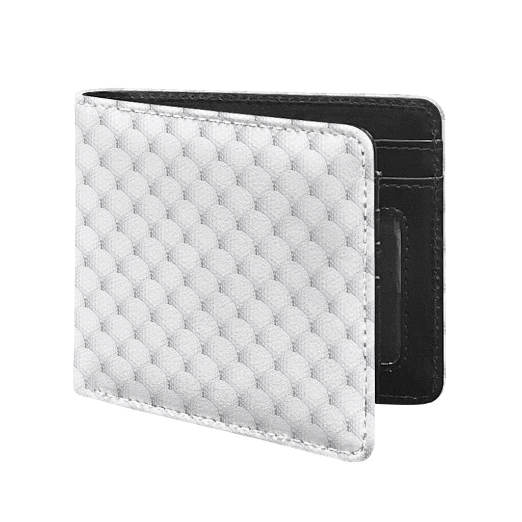 Golf Ball Pattern Print Bifold Wallet