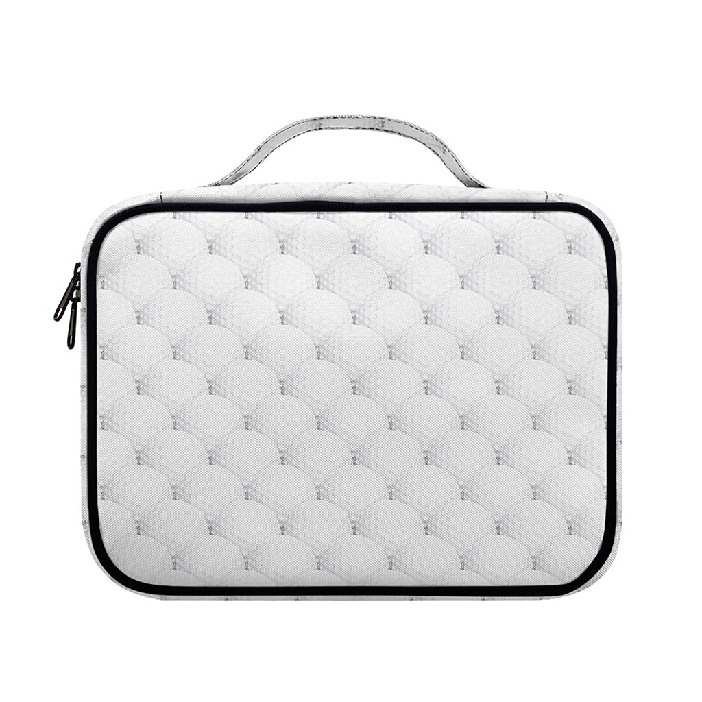 Golf Ball Pattern Print Briefcase Bible Bag
