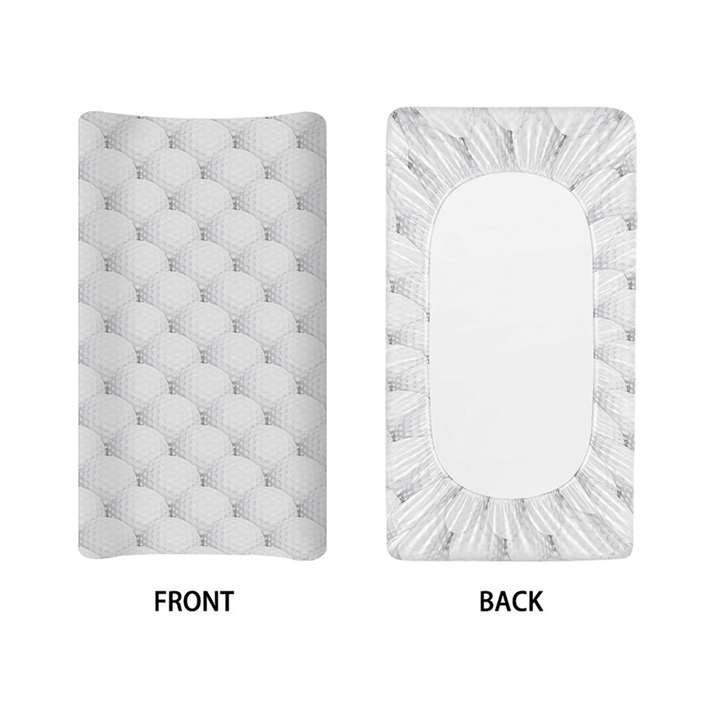Golf Ball Pattern Print Changing Pad Cover