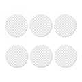 Golf Ball Pattern Print Coaster Set