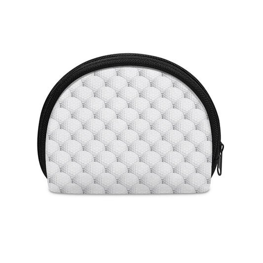 Golf Ball Pattern Print Coin Purse