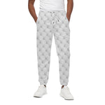 Golf Ball Pattern Print Cotton Pants