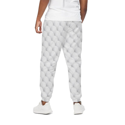 Golf Ball Pattern Print Cotton Pants