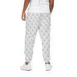 Golf Ball Pattern Print Cotton Pants