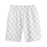 Golf Ball Pattern Print Cotton Shorts