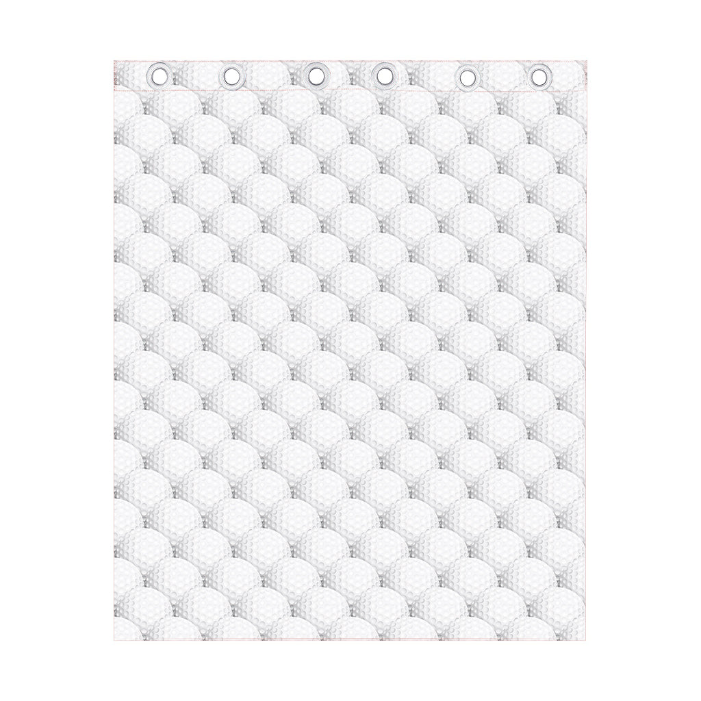 Golf Ball Pattern Print Curtain