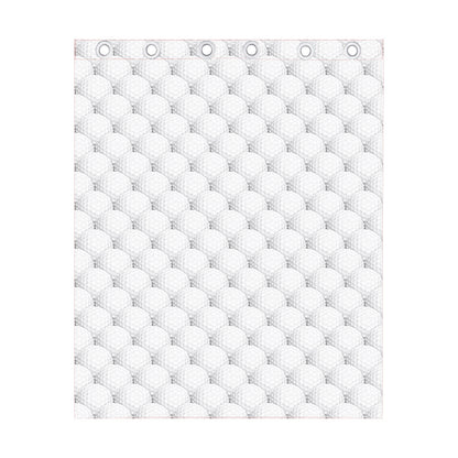 Golf Ball Pattern Print Curtain