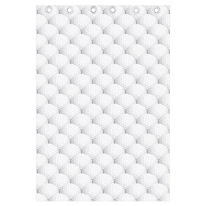 Golf Ball Pattern Print Curtain