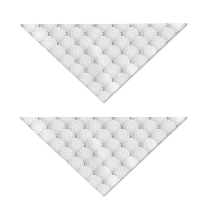 Golf Ball Pattern Print Dog Bandana