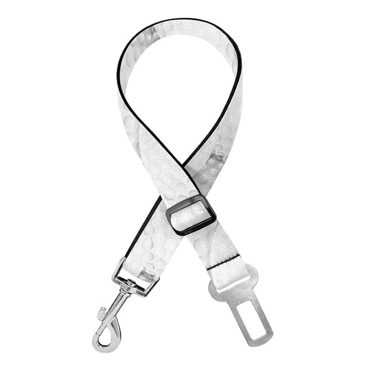Golf Ball Pattern Print Dog Seat Belt