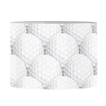 Golf Ball Pattern Print Drum Lamp Shade