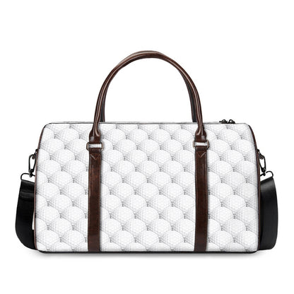 Golf Ball Pattern Print Duffle Bag