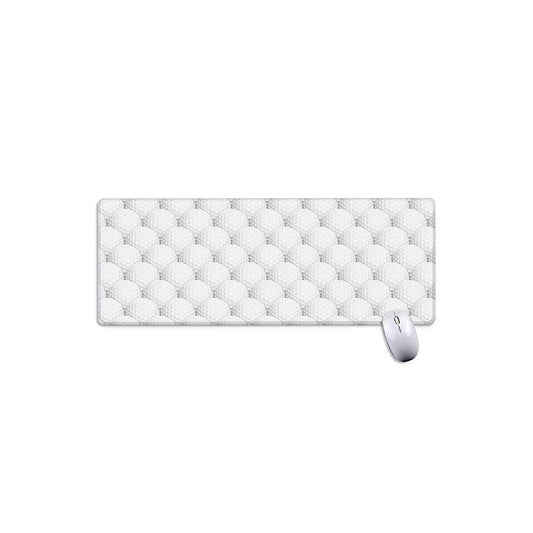 Golf Ball Pattern Print Extended Mouse Pad