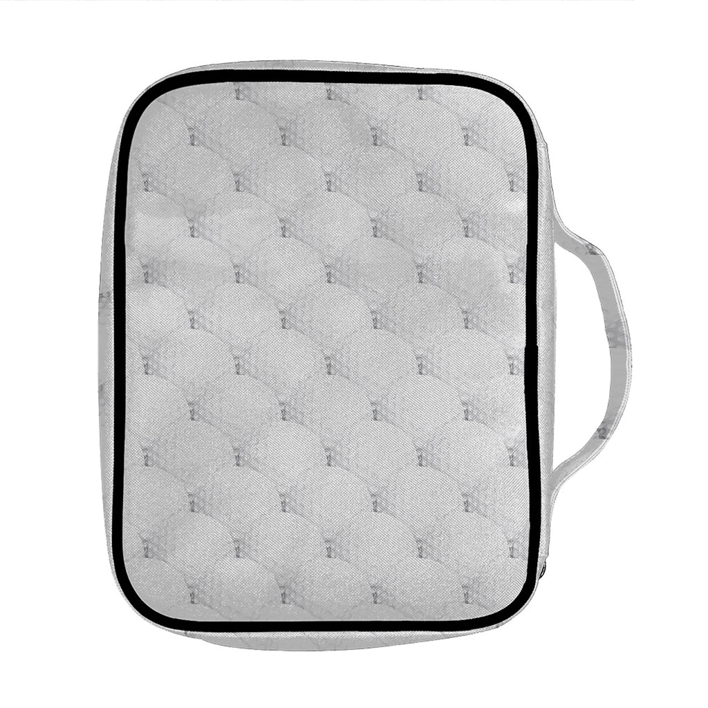 Golf Ball Pattern Print Front Pocket Bible Bag