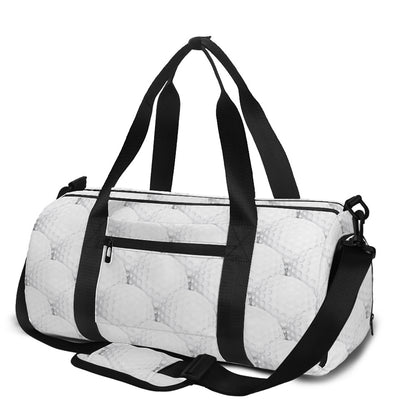 Golf Ball Pattern Print Gym Bag