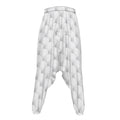 Golf Ball Pattern Print Hammer Pants