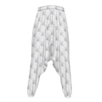 Golf Ball Pattern Print Hammer Pants