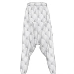 Golf Ball Pattern Print Hammer Pants