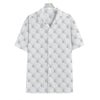 Golf Ball Pattern Print Hawaiian Shirt