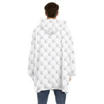 Golf Ball Pattern Print Hoodie Blanket