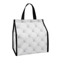 Golf Ball Pattern Print Insulated Lunch Tote