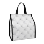Golf Ball Pattern Print Insulated Lunch Tote