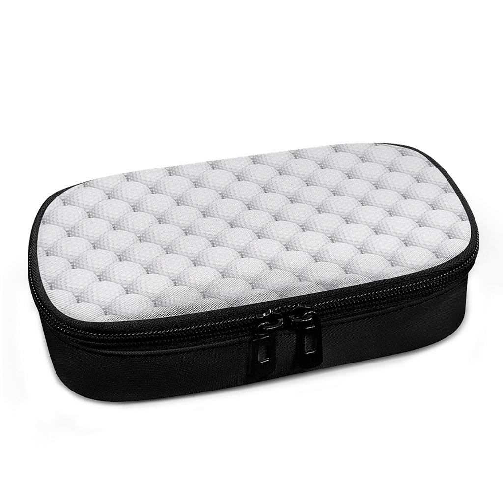 Golf Ball Pattern Print Insulin Cooler Travel Case