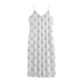 Golf Ball Pattern Print Jersey Midi Cami Dress