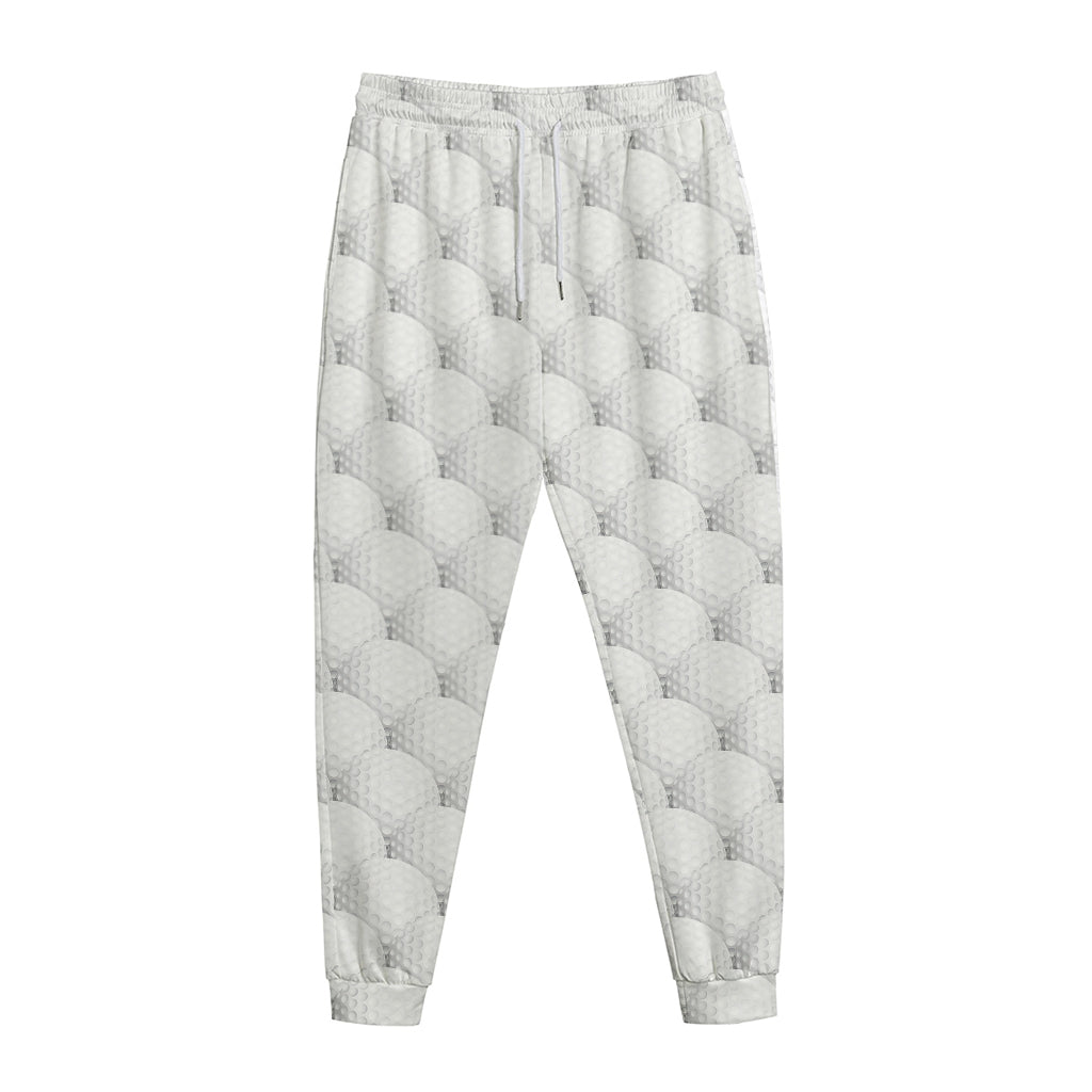 Golf Ball Pattern Print Jogger Pants