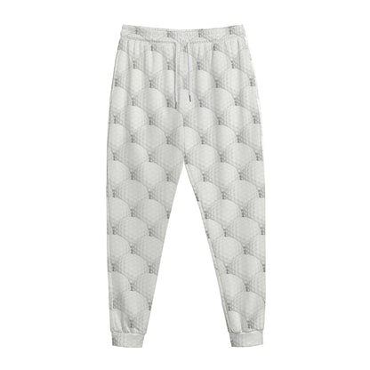 Golf Ball Pattern Print Jogger Pants