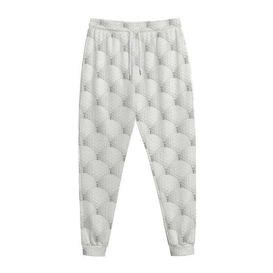 Golf Ball Pattern Print Jogger Pants