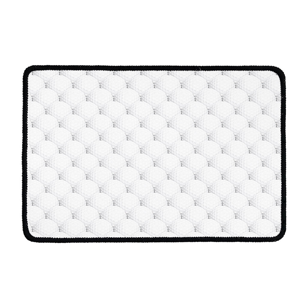 Golf Ball Pattern Print Kitchen Mat