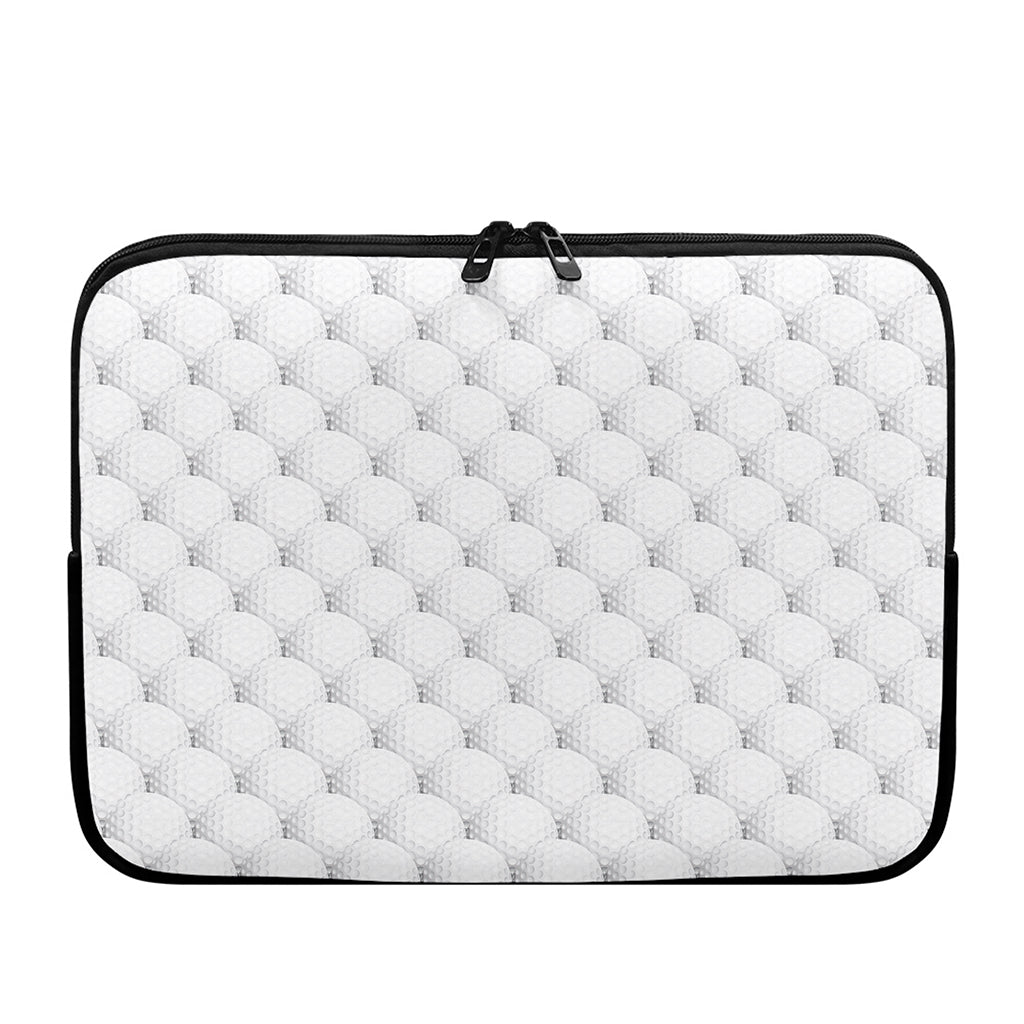 Golf Ball Pattern Print Laptop Sleeve