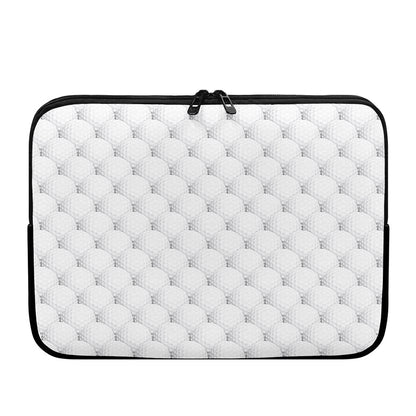 Golf Ball Pattern Print Laptop Sleeve