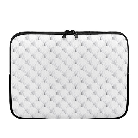 Golf Ball Pattern Print Laptop Sleeve