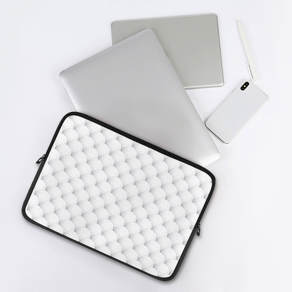 Golf Ball Pattern Print Laptop Sleeve