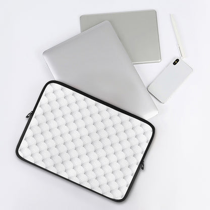 Golf Ball Pattern Print Laptop Sleeve