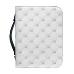 Golf Ball Pattern Print Leather Bible Cover